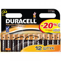 Батарейки Duracell LR-06/блістер 12шт