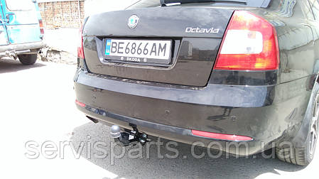 Польський фаркоп на Skoda Octavia A5 2005-2012 (Шкода Октавія А5), фото 1