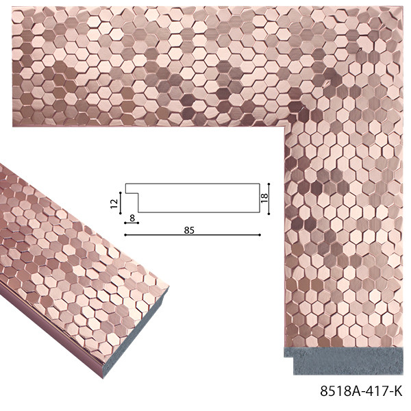 рожева оправа для дзеркала рожева оправа для дзеркала