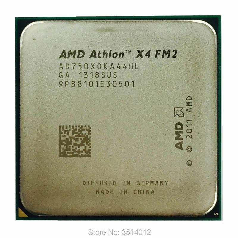 AMD Athlon X4 750 CPU AD750XOKA44HL 3.4-3.9GHz/4M/65W Socket FM2 Процесор для ПК