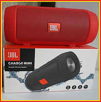 Портативная беспроводная блютуз Bluetooth колонка по типу JBL Charge mini E2 Красная spn