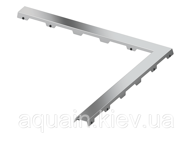 Панель TECEdrainline "steel II" кутова