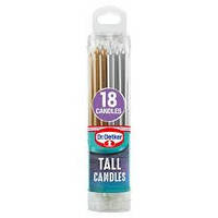 D/oetker Tall Candles 18's
