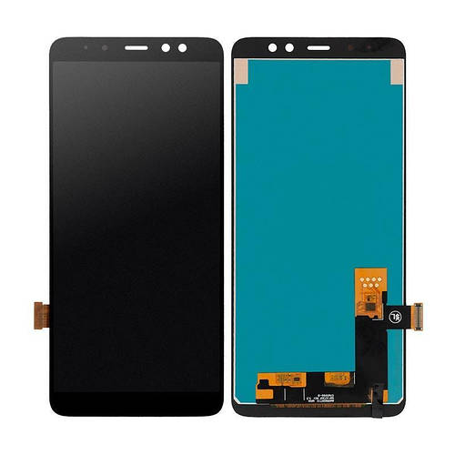 Дисплей на Samsung A8 Plus 2018, INCELL, Черный экран Самсунг А8 Плюс ...