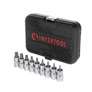 Набір бітів TORX 1/2" T20-T60, 55 мм, S2, STORM INTERTOOL ET-8400, фото 2
