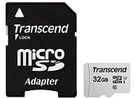 Карта пам'яті Transcend microSDHC 32GB UHS-I U1 (TS32GUSD300S-A) + SD адаптер