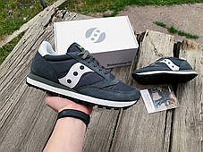 Чоловічі кросівки Saucony Jazz Original 2044-635s Dark Gray сірі Оригінал, фото 4