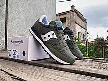 Чоловічі кросівки Saucony Jazz Original 2044-637s Green Olive зелені оливкові Оригінал, фото 6