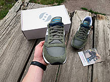 Чоловічі кросівки Saucony Jazz Original 2044-637s Green Olive зелені оливкові Оригінал, фото 5