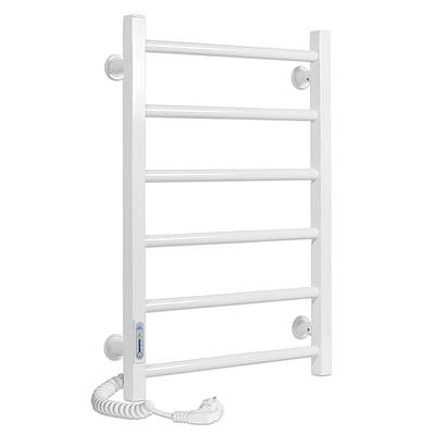 Електрична рушникосушка Laris Зебра Альфа ЧФ6 400 х 600 Е (підключення зліва) R3