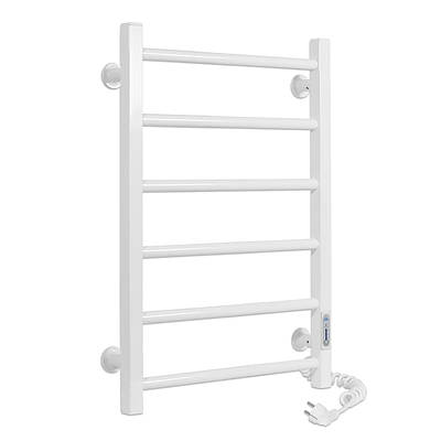 Електрична рушникосушка Laris Зебра Альфа ЧФ6 400 х 600 Е (підключення справа) R3