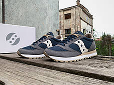Чоловічі кросівки Saucony Jazz Original 2044-641s Dark Grey/Navy сірі Оригінал, фото 3