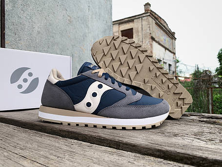 Чоловічі кросівки Saucony Jazz Original 2044-641s Dark Grey/Navy сірі Оригінал, фото 1