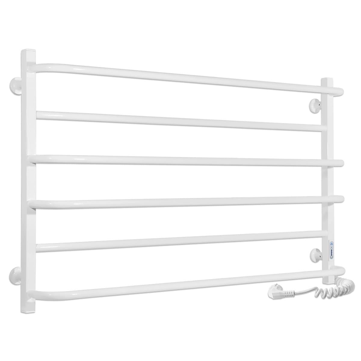 Електрична рушникосушка Laris Зебра Практік ЧФ6 1000 х 600 Е (підключення справа) R3, фото 1