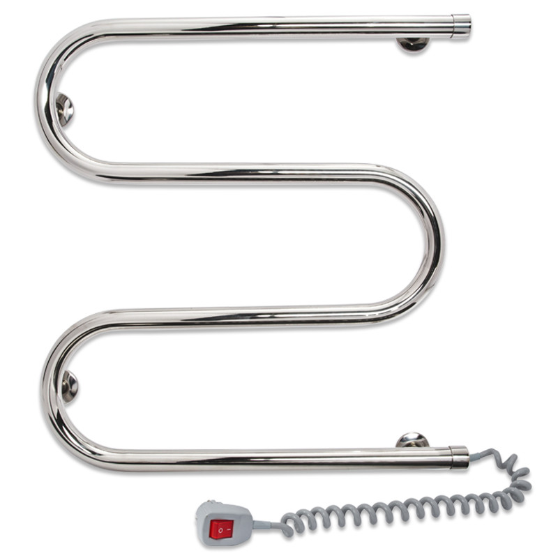 Електрична рушникосушка Laris Змійовик 25 РС3 500 х 500 Е (підключення справа), фото 1