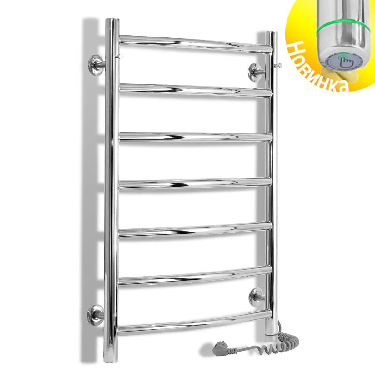 Електрична рушникосушка Laris Класик П7 450 x 700 Е сенсор S3 (підключення справа), фото 1