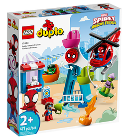Конструктор LEGO DUPLO Людина-Павук і друзі: Пригоди на ярмарку 41 деталь (10963)