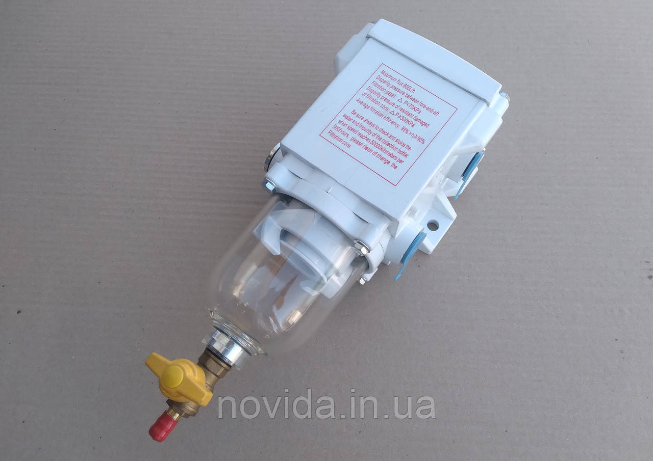 Фільтр паливний DAF, MAN, Scania, VOLVO, IVEСO, МАЗ, КАМАЗ, Трактори (сепаратор води) (600FH) DK 600FH