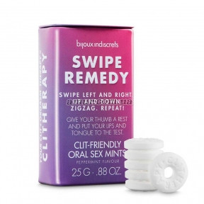 М'ятні цукерки Bijoux Indiscrets Swipe Remedy clitherapy oral sex mints