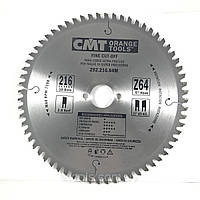 Пильный диск по дереву CMT 216x30x64z K=2.8/1.8 для поперечного реза (292.216.64M)