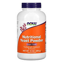Суперфуд, NOW Nutritional Yeast Powder 284 грам