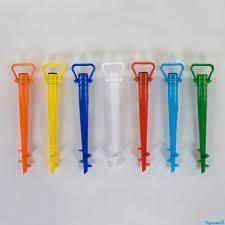 Бур для піску C 36396 (60) для кріплення парасольки, 43 см, 7 кольорів, фото 1