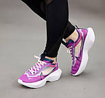 Жіночі кросівки Nike Vista Lite Beige літні у сітку весна-літо фіолетові. Живе фото. топ, фото 5