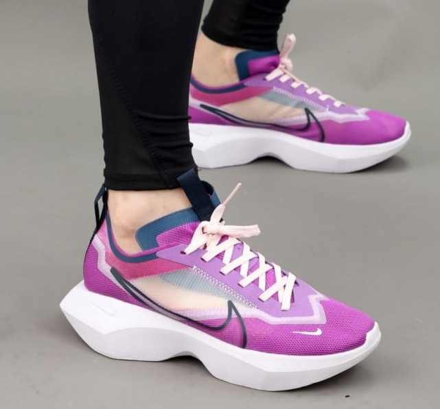 Жіночі кросівки Nike Vista Lite Beige літні у сітку весна-літо фіолетові. Живе фото. топ, фото 1