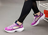 Жіночі кросівки Nike Vista Lite Beige літні у сітку весна-літо фіолетові. Живе фото. топ, фото 8