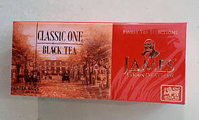 Чай James Classic One 25 пакетиків чорний