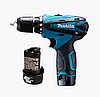 Шуруповерт Makita DF330DWE (12V 2A/h Li-Ion) в кейсі Акумуляторний шуруповерт-дриль Макіта, фото 2