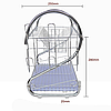 Стійка для сушіння посуду Kitchen storage rack, нержавіюча сталь, кишеня для ложок і виделок, фото 8