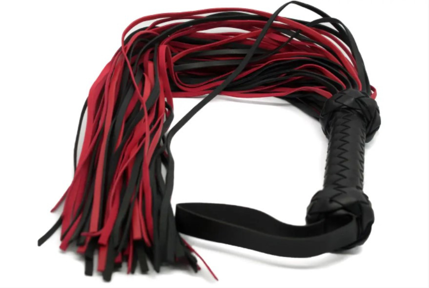 Плеть для БДСМ ігор. Флоггер, плетка для садо-мазо, фото 1