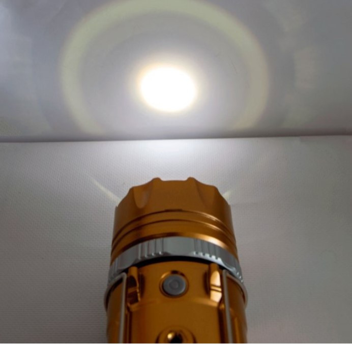 Ліхтар кемпінговий Stage Lamp 9699 + сонячна батарея, фото 3