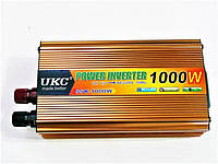 Инвертор автомобильный 12V-220V 1000W преобразователь напряжения UKC