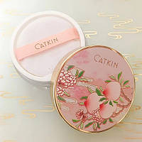 Katkin Peach Blossom Powder легкая пудра для фиксации макияжа и контроля жирности кожи