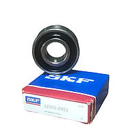 Подшипник SKF 62203-2RS1 (17*40*16), каучуковое уплотнение