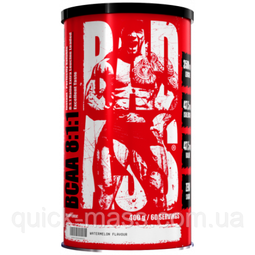 Амінокислоти Fitness Authority BAD ASS BCAA 8:1:1 - 400 г