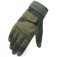 Тактические перчатки зеленые FQ16S003 размер M