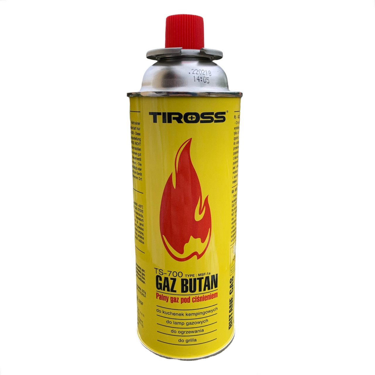 Газ для портативних приладів Tiross