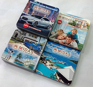 Рекламные виниловые магниты 63х63 мм 2