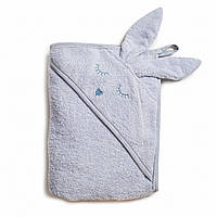 Полотенце детское махровое Rabbit 100x100 см, grey, серый