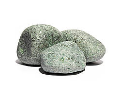Камінь для лазні та сауни піроксеніт шліфований (8-15 см) 20 кг