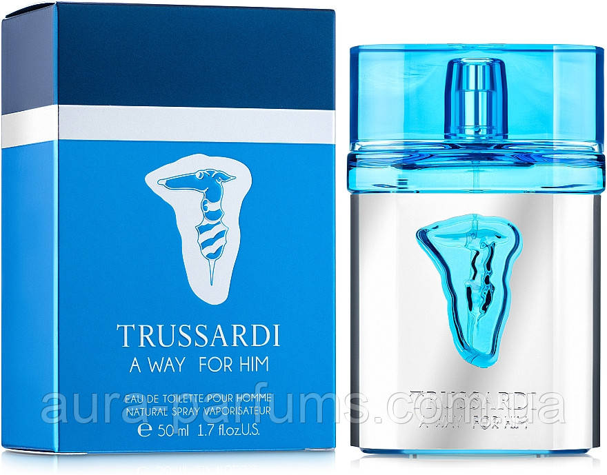 Чоловічі парфуми Trussardi A Way For Him Туалетна вода 50 ml/мл