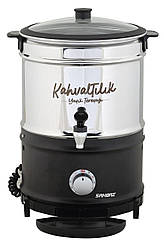 Маслоробка для вершкового масла з нержавійки Sahbaz 10л з таймером, Туреччина