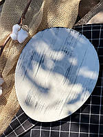 Тарілка «Овальна» 30/24.5 см., «Чорний лофт плюс"