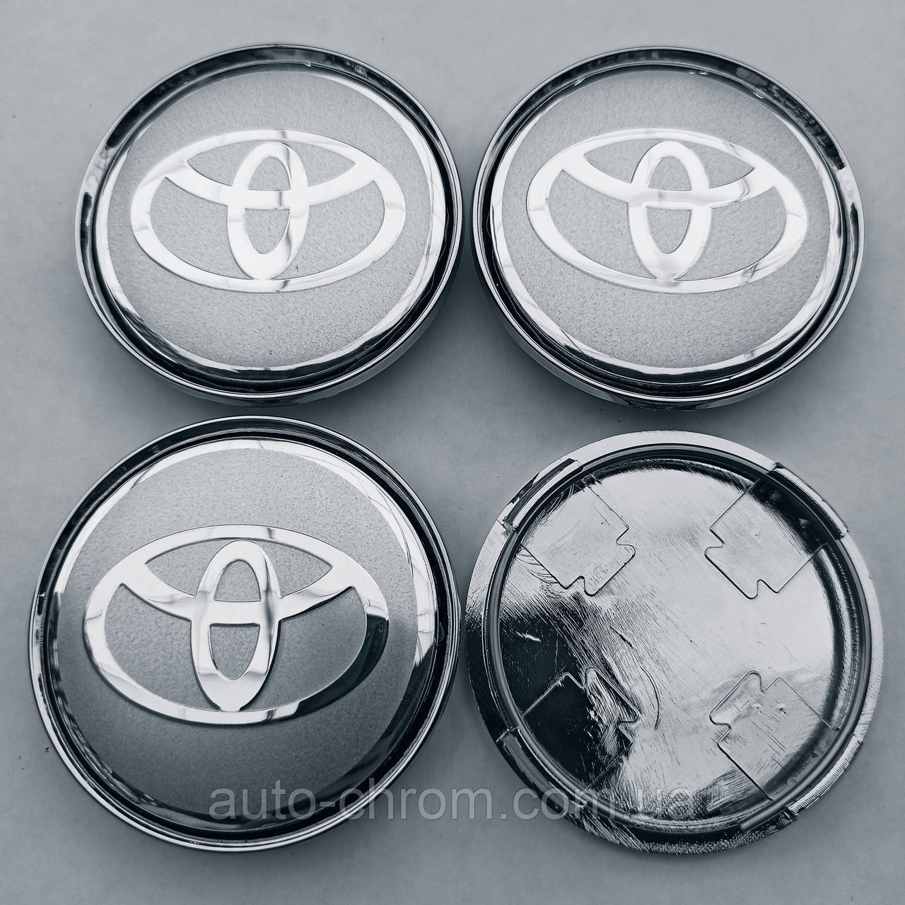 Ковпачки в диски Toyota 58*63 мм