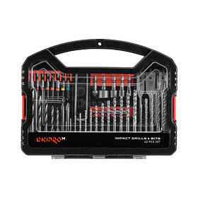 Набір свердел і біт Dnipro-M (62 шт.)