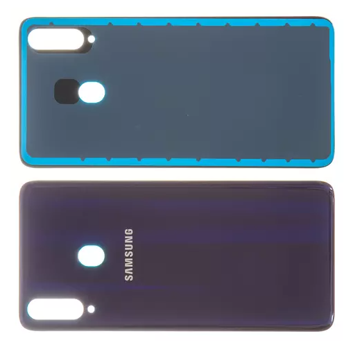 Задняя панель корпуса для смартфона Samsung A207F/DS Galaxy A20s, синий - фото 1 - id-p1642930538