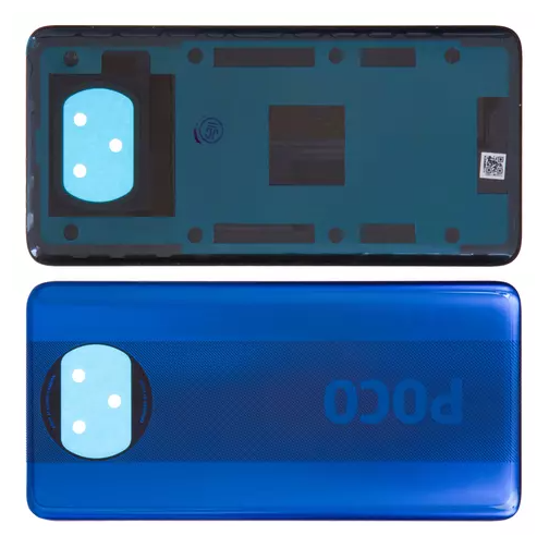 Задня кришка для смартфону Xiaomi Poco X3, синій